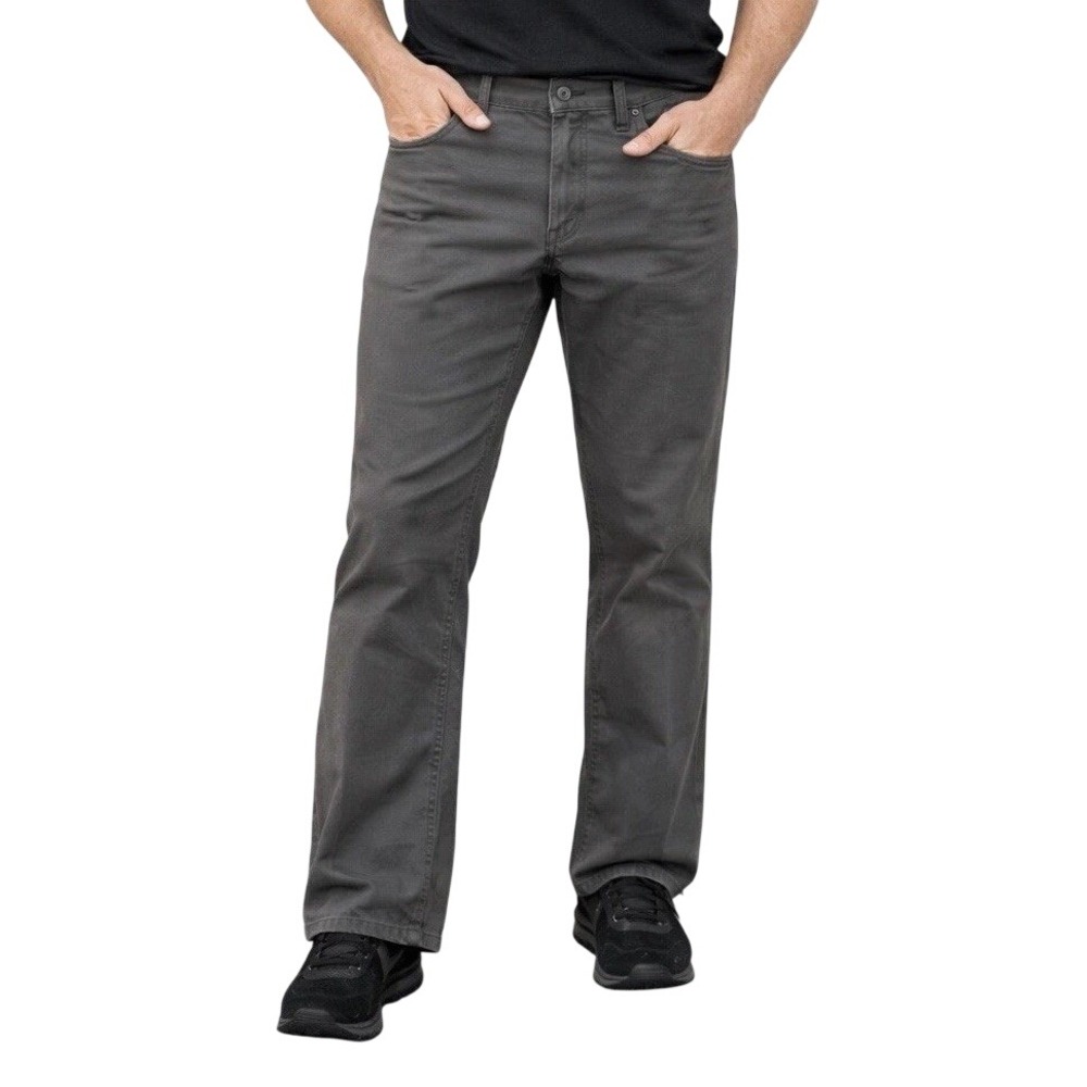 Sonoma Mens‎ Everyday All-Day Pant Gray Flexwear 33x32 Straight Leg